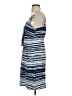 CAbi 100% Polyester Stripes Blue Casual Dress Size S - photo 5