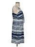 CAbi 100% Polyester Stripes Blue Casual Dress Size S - photo 4