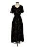 Madewell 100% Polyester Black Casual Dress Size XXS - photo 1
