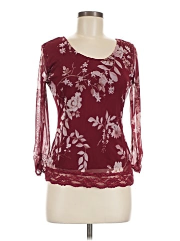 No Boundaries 3/4 Sleeve Blouse (view 1)