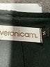 Veronica M. Black Short Sleeve Top Size M - photo 4