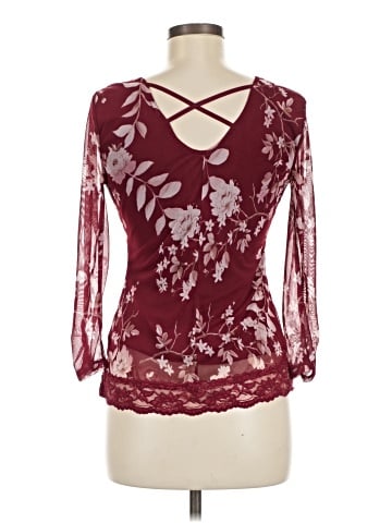 No Boundaries 3/4 Sleeve Blouse (view 2)