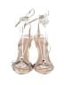 Arezzo Metallic Ivory Sandals Size EU 36 - photo 2
