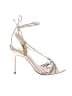 Arezzo Metallic Ivory Sandals Size EU 36 - photo 1