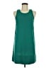 Leith 100% Polyester Solid Green Casual Dress Size M - photo 1