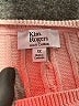 Kim Rogers 100% Cotton Color Block Burgundy Pullover Sweater Size 1X - photo 7