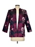 Alex Evenings 100% Polyester Floral Purple Blazer Size S - photo 1