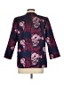 Alex Evenings 100% Polyester Floral Purple Blazer Size S - photo 2