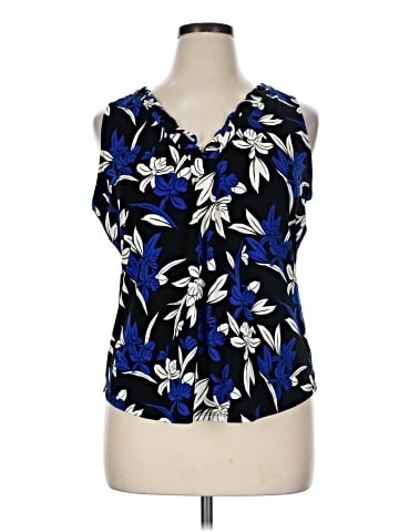White House Black Market Sleeveless Blouse (view 1)