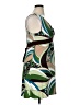 Iz Byer Print Green Cocktail Dress Size XL - photo 4