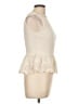 Zara Ivory Sleeveless Blouse Size L - photo 4