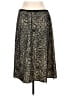Coldwater Creek Paisley Gold Formal Skirt Size L - photo 2