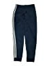 Adidas 100% Polyester Blue Track Pants Size 10 - 12 - photo 2