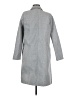 Zara 100% Polyester Gray Coat Size M - photo 2
