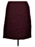 Talbots Polka Dots Red Burgundy Formal Skirt Size 14 - photo 2