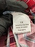 Eden & Olivia 100% Polyester Plaid Red Sleeveless Blouse Size 1X - photo 8