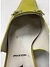 Prada 100% Leather Yellow Green Vintage Heels Size EU 40 - photo 4