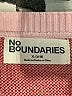 No Boundaries Hearts Pink Sweatshirt Size 16 - 18 - photo 4