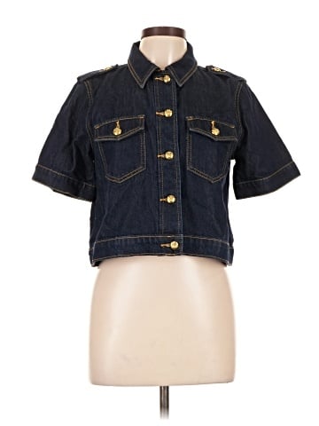 Ann Taylor LOFT Short Sleeve Button-Down Shirt (view 1)