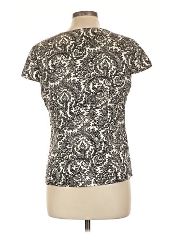 Ann Taylor Factory Short Sleeve Blouse (view 2)