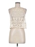 Soprano 100% Polyester Ivory Sleeveless Blouse Size M - photo 1