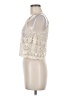 Soprano 100% Polyester Ivory Sleeveless Blouse Size M - photo 5