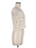 Soprano 100% Polyester Ivory Sleeveless Blouse Size M - photo 4