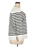Marled by Reunited Stripes White Pullover Sweater Size 2X - photo 4