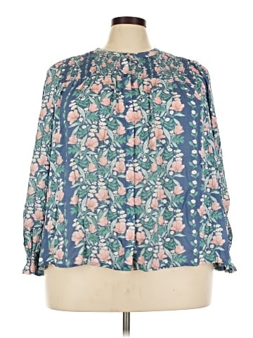 Crown & Ivy 3/4 Sleeve Blouse (view 1)