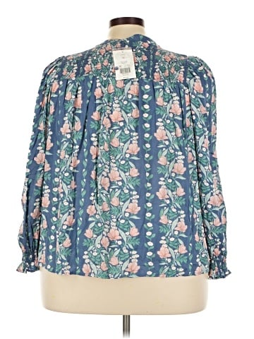 Crown & Ivy 3/4 Sleeve Blouse (view 2)