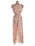 1.State Pink Ivory Jumpsuit Size M - photo 2