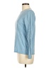 Pendleton Blue Long Sleeve Top Size Med Petite - photo 5