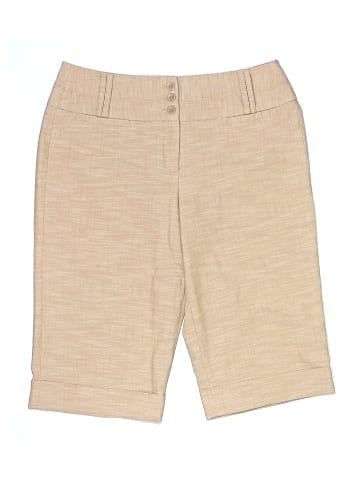 Larry Levine Khaki Shorts (view 1)