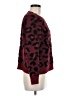 Only Animal Print Burgundy Pullover Sweater Size M - photo 4