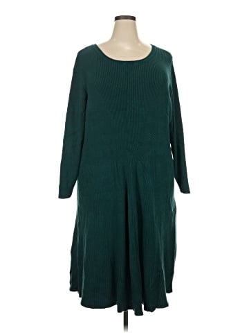 Woman Within Casual Dress (view 1)
