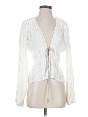 WAYF Long Sleeve Blouse (view 1)