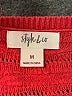 Style&Co 100% Cotton Red Pullover Sweater Size M - photo 7