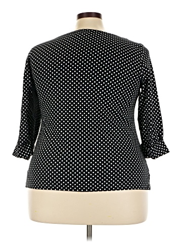 Karen Scott Sport 3/4 Sleeve Blouse (view 2)