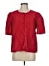 Maeve Red Short Sleeve Blouse Size M - photo 1