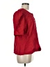 Maeve Red Short Sleeve Blouse Size M - photo 4