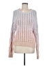 John & Jenn 100% Cotton Color Block Pink Pullover Sweater Size M - photo 1
