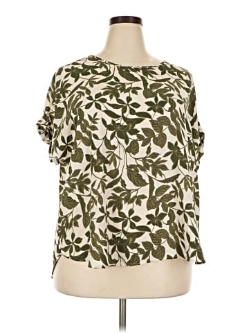 Maurices Short Sleeve Blouse (view 1)