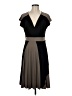Alfani Color Block Black Cocktail Dress Size M - photo 1