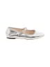 J.Crew Metallic Silver Flats Size 8 - photo 1