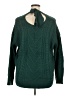 Torrid Solid Green Pullover Sweater Size 1X Plus (1) - photo 2