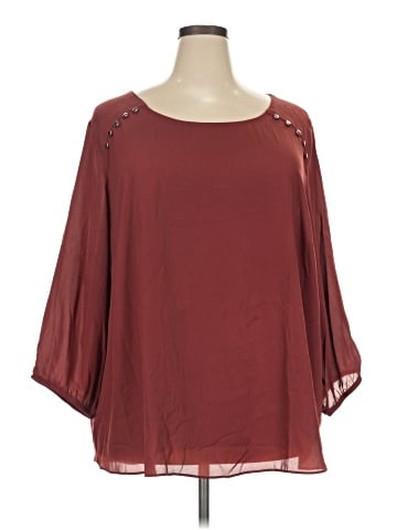 Fortune + Ivy 3/4 Sleeve Blouse (view 1)