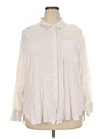 Torrid Long Sleeve Button-Down Shirt (view 1)