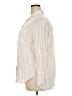 Torrid Stripes Ivory Long Sleeve Button-Down Shirt Size 2X Plus (2) - photo 5