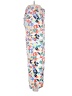 Halogen 100% Polyester Floral White Casual Pants Size 6 - photo 4