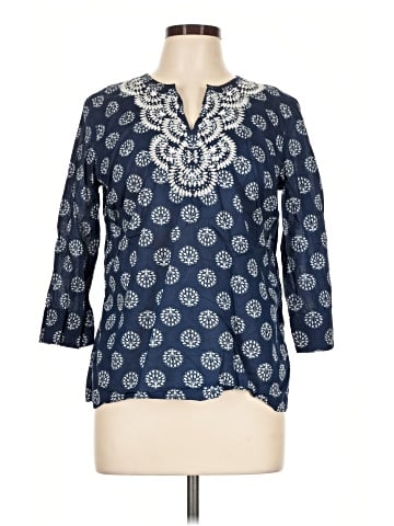 Talbots 3/4 Sleeve T-Shirt (view 1)
